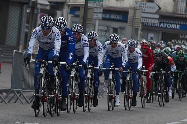 FDJ-Big Mat on the front in stage 2