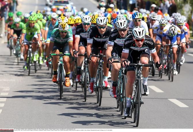 The Omega Pharma Quick Step train