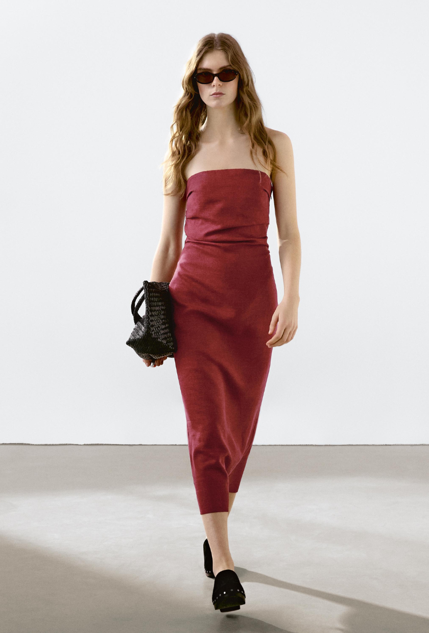 An image of a Massimo Dutti summer dres.s