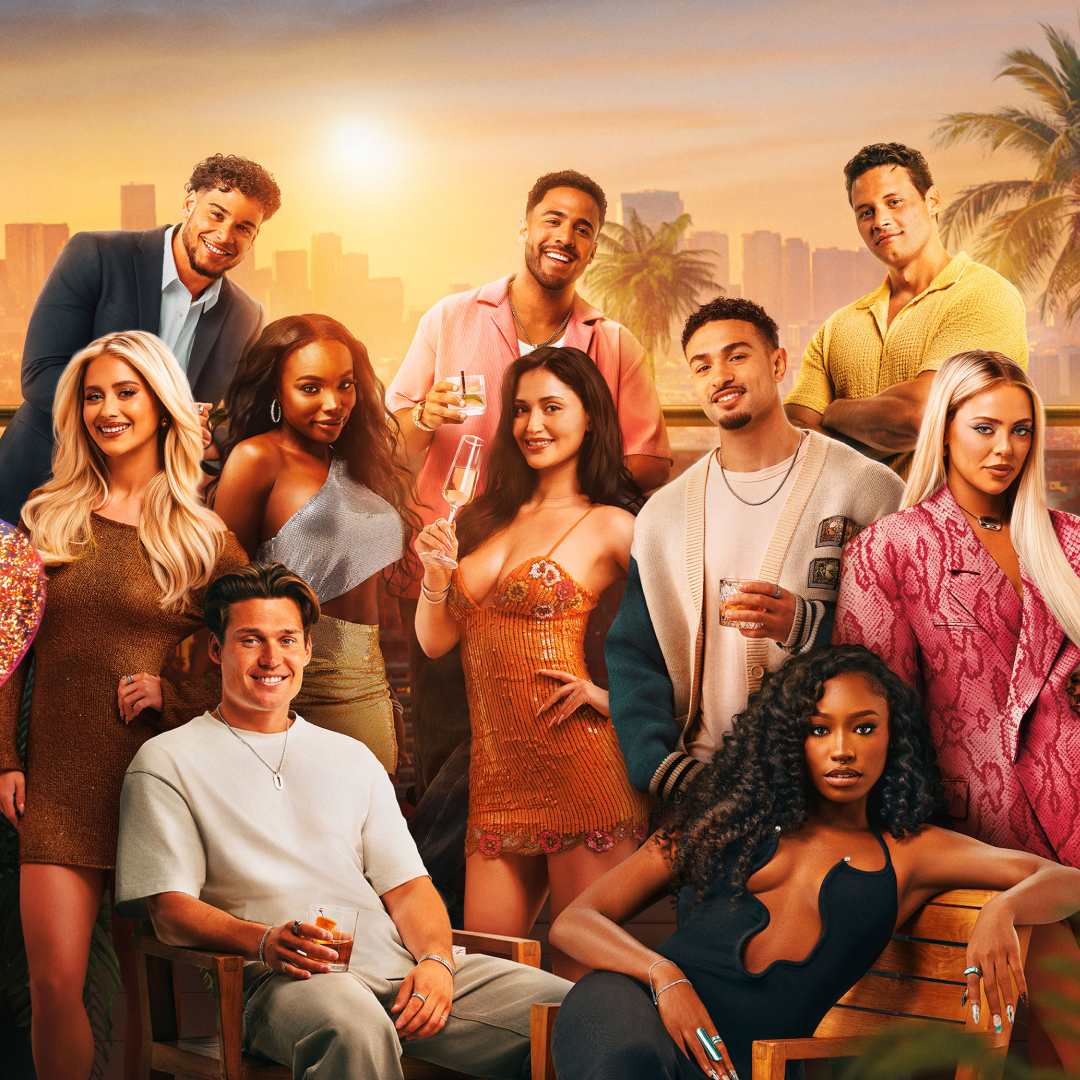 A promo image for 'Love Island: Beyond the Villa.'