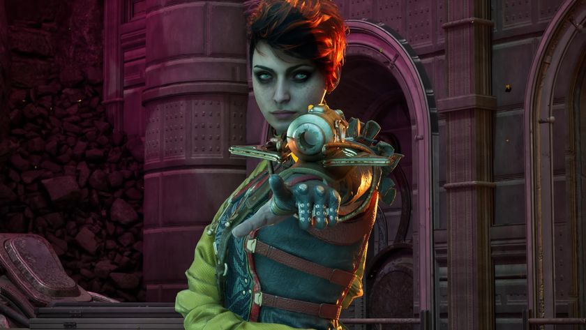 A screenshot taken from a The Outer Worlds 2 gameplay trailer.