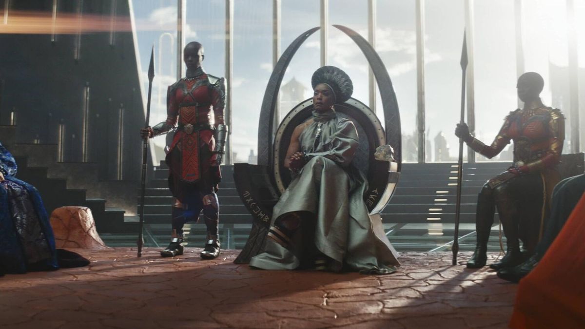 Angela Bassett in Black Panther: Wakanda Forever