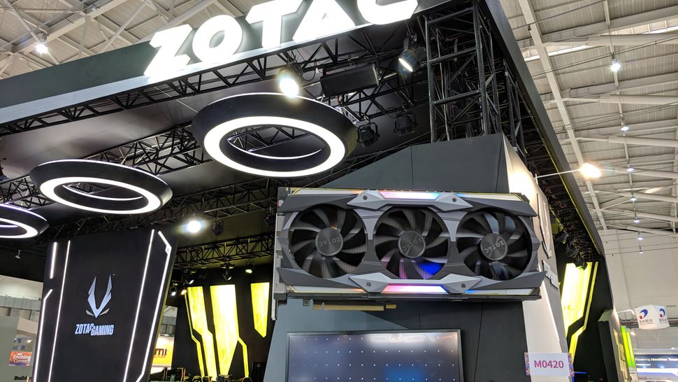 Zotac brought the biggest graphics card I've ever seen to Computex 2018