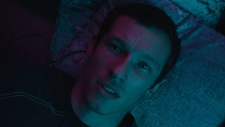 Callum Turner as Case in Neuromancer