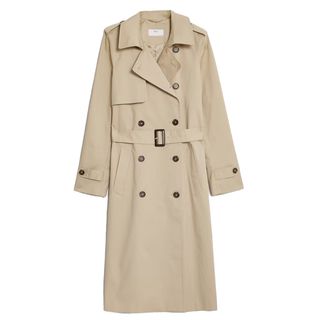 cut out image of an M&S longline trench coat