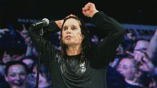 Ozzy Osbourne performs in concert at Wembley Arena in north London