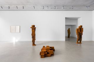 Installation view of Antony Gormley: ‘Body Field’ at Xavier Hufkens Brussels