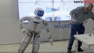 UBTech Walker Robot Does Yoga