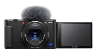 Sony ZV-1 product shot on white background