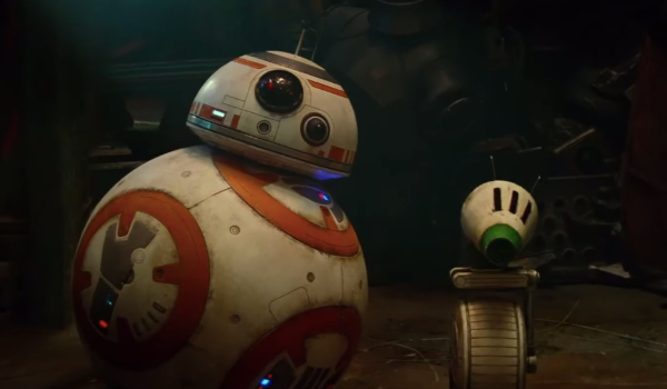 Star Wars: The Rise of Skywalker BB-8 and D-O looking confused