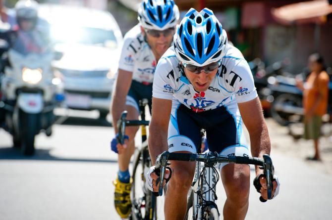 Kolahdozhagh leads Mizbani (TPT) on Stage 5 at Tour de Singkarak