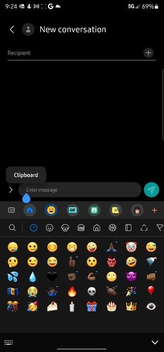 Samsung Keyboard Emoji Pair