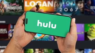 Hulu on an iPhone