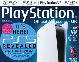 An image of Official PlayStation Magazine issue 177 with PS5 on cover