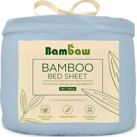 2. Bawbaw Bamboo Fitted Sheet: was from £40.99now from £34.80 at Amazon