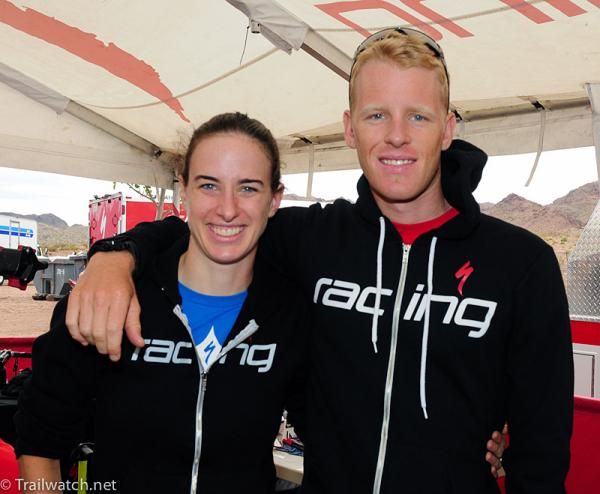 Specialized mountain biking teammates Lea Davison and Max Plaxton were planning to race at CrossVegas.
