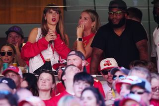 Taylor Swift at a Chiefs game