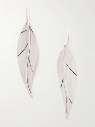 Leaf Silver Earrings