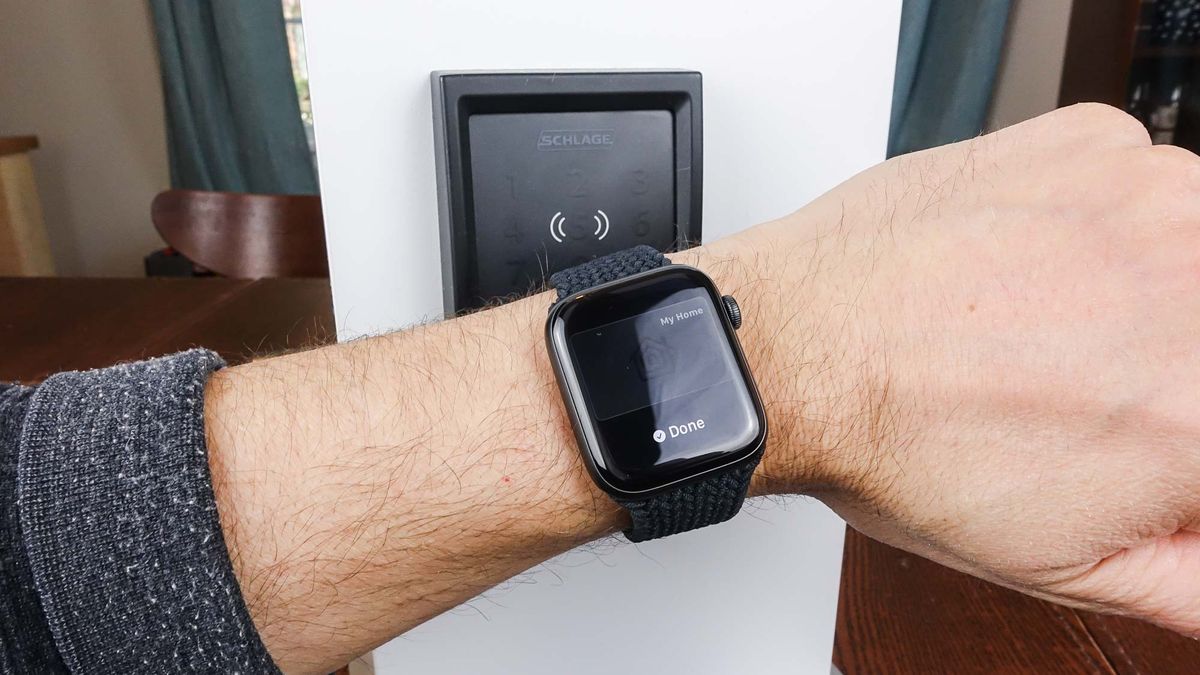 Schlage Encode Plus review Tap your iPhone or Apple Watch to unlock