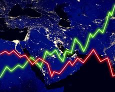 strait of hormuz stock market green red