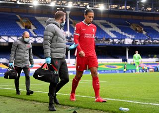 Virgil Van Dijk is also facing a long time on the sidelines