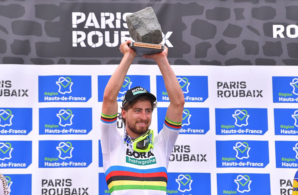 Peter Sagan (Bora-Hansgrohe) wins 2018 Paris-Roubaix