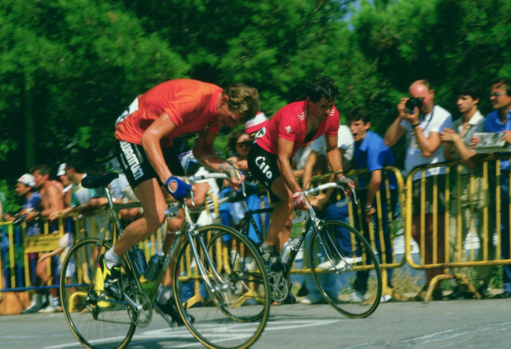 Adri van der Poel of the Netherlands at the 1984 Worlds