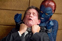 Mystique re-enacts what it's like to watch X3