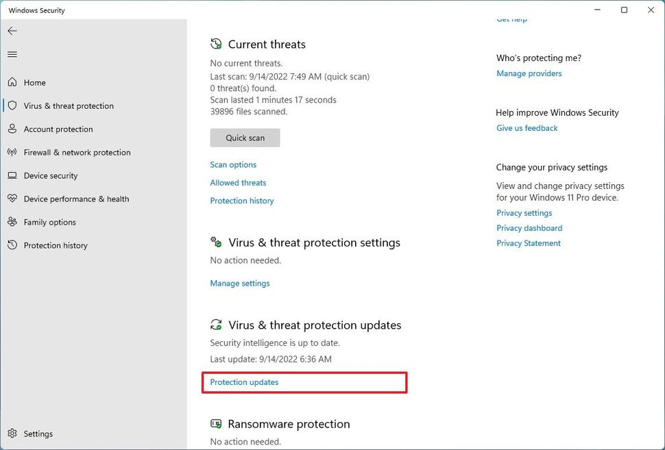 How to get started with Microsoft Defender Antivirus on Windows 11