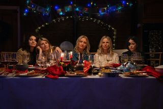 First look! Bad Sisters on Apple TV Plus starring (from left) Eve Hewson, Sharon Horgan, Anne-Marie Duff, Eva Birthistle and Sarah Greene. 