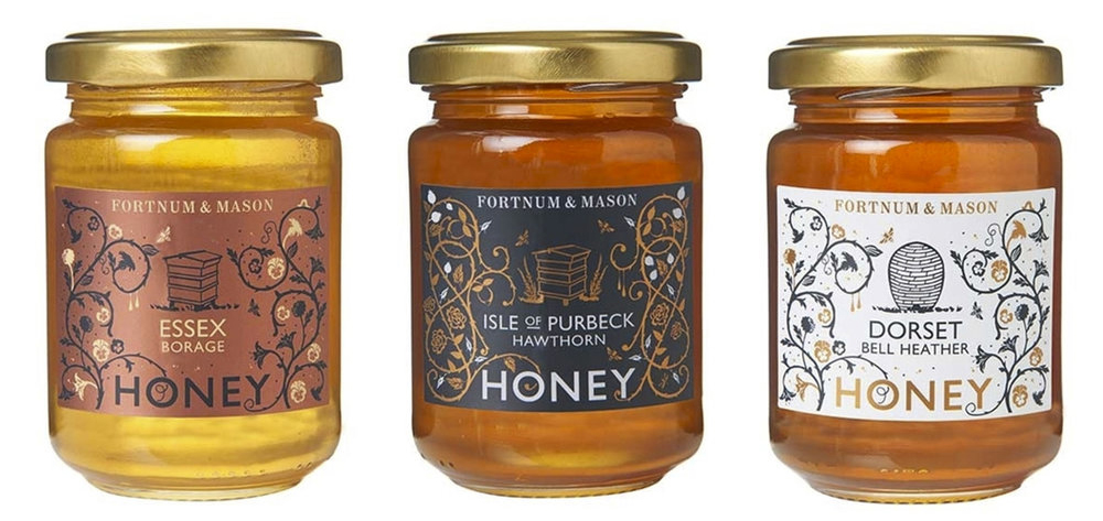 Design Bridge worked with Coralie Bickford-Smith to bring this honey packaging to life