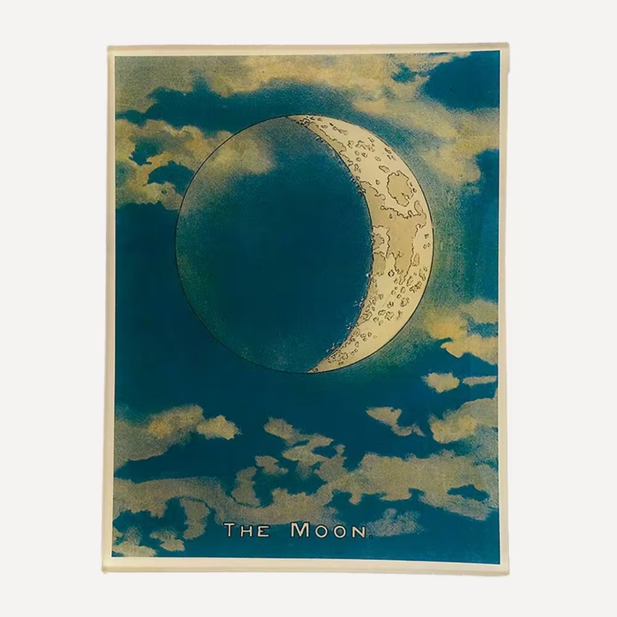 Moon motif tray