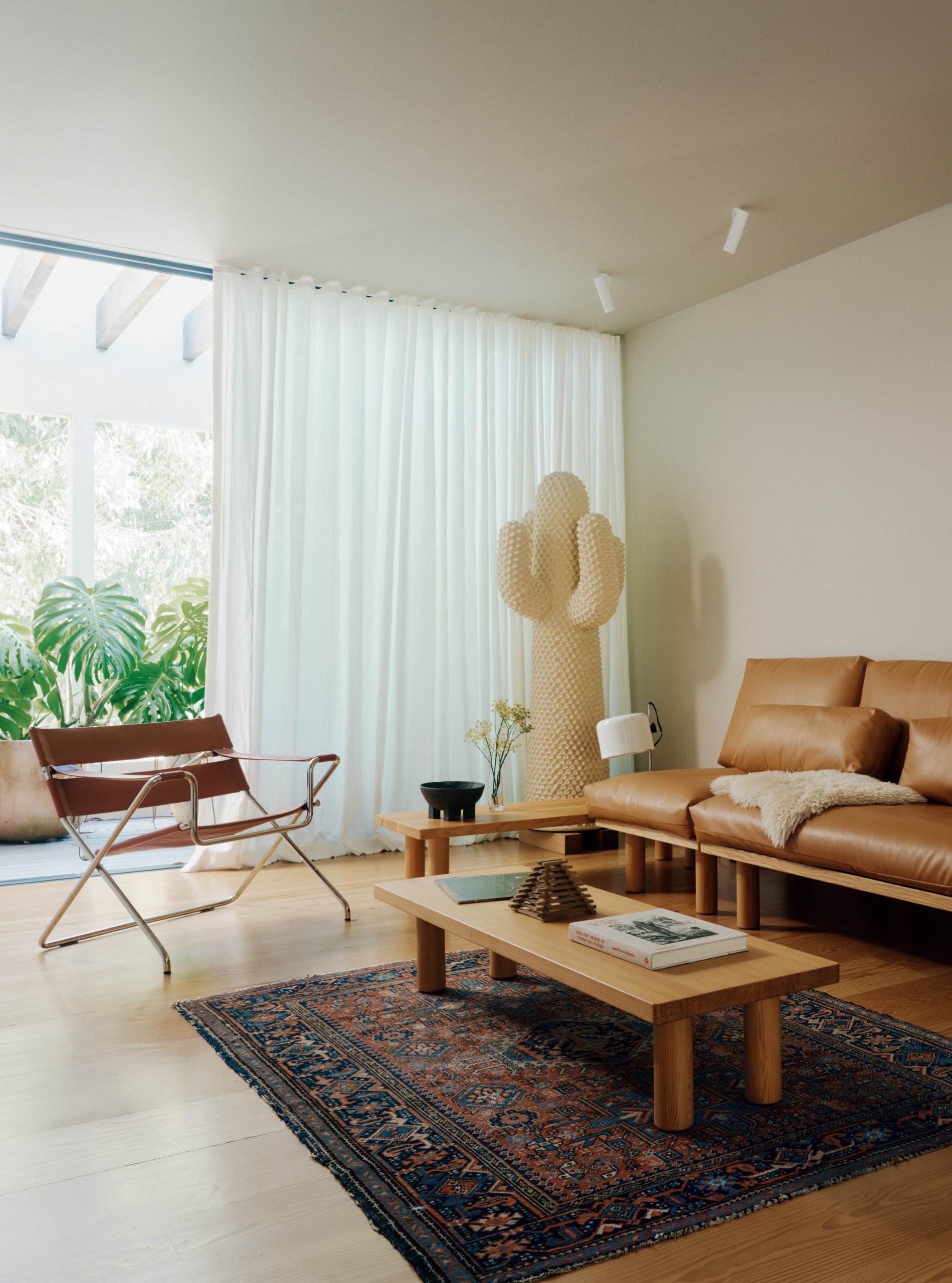Precita House, San Francisco, a warm, natural-feeling home using timber and neutral colours
