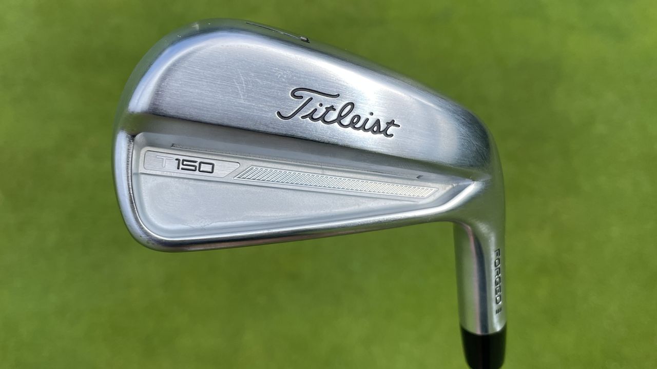 Photo of the titleist t150 iron