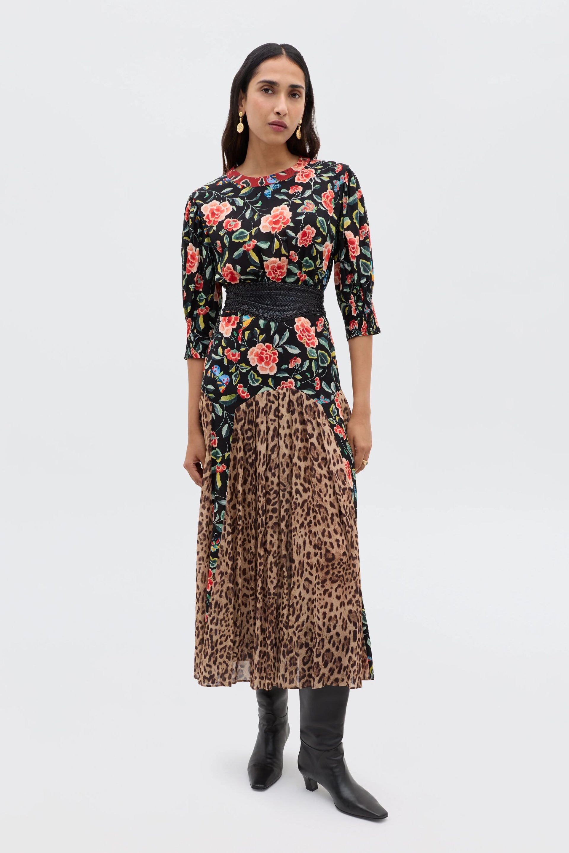 Meg - Mila Butterfly Mix Black