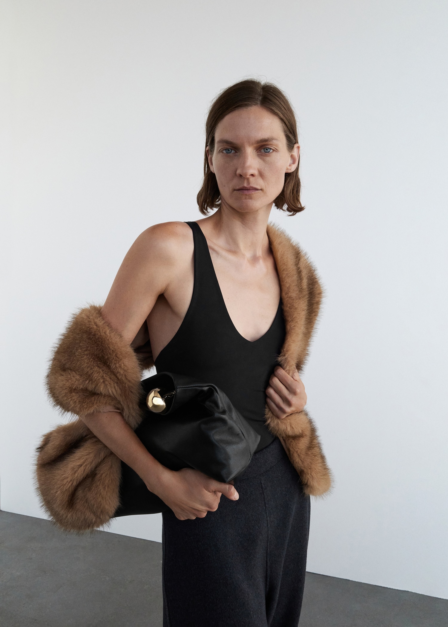 Faux-Fur Scarf - Women | Mango Usa