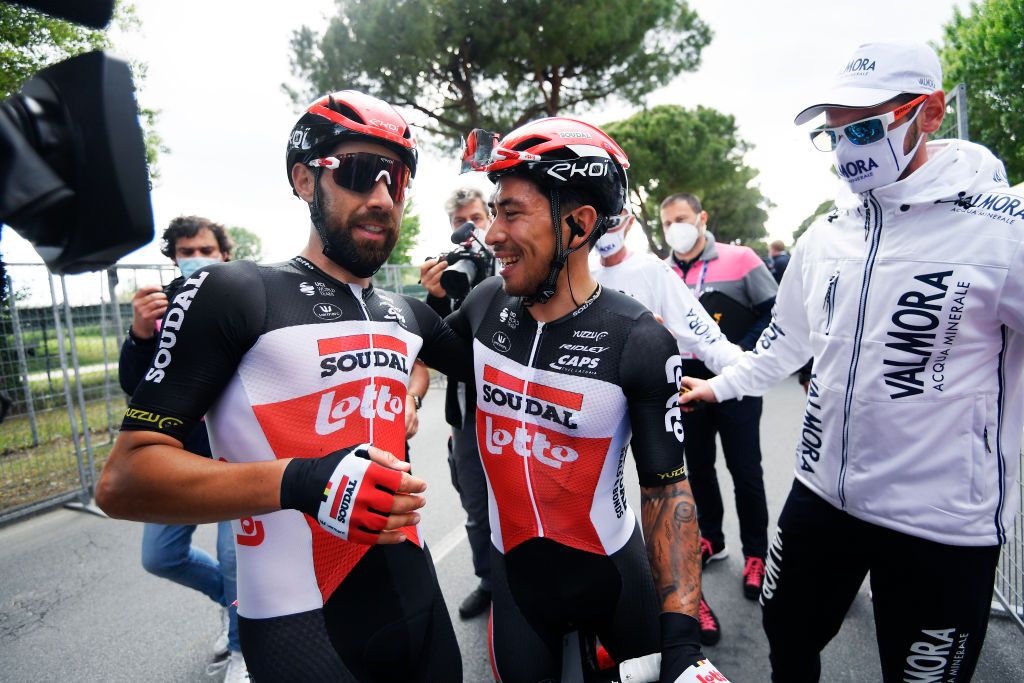 Foto Fabio Ferrari/LaPresse
12 maggio 2021 Italia
Sport Ciclismo
Giro d'Italia 2021 - edizione 104 - Tappa 5 - Da Modena a Cattolica (km 177)
