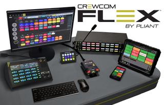 Pliant Technologies' CrewCom Flex, with logo