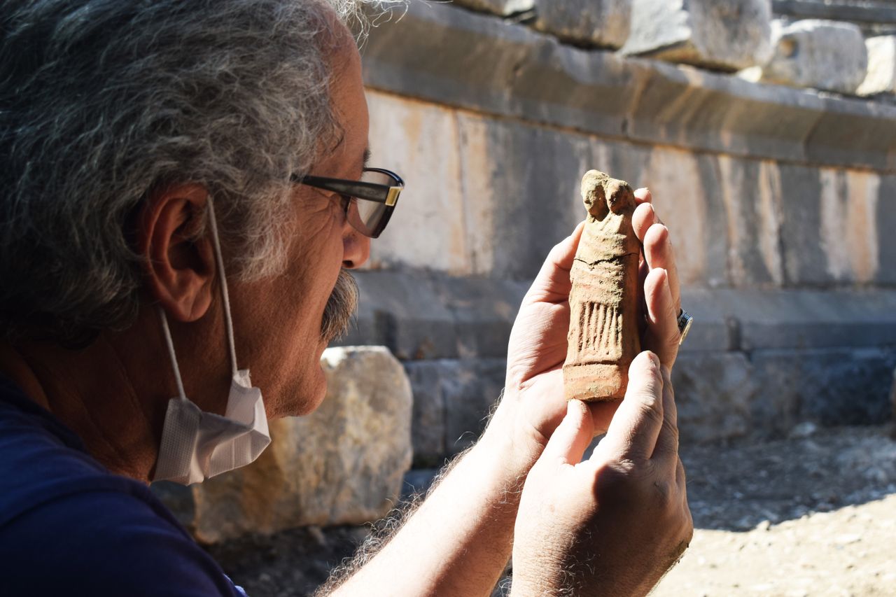 The researchers were surprised to discover the terracotta figurines.