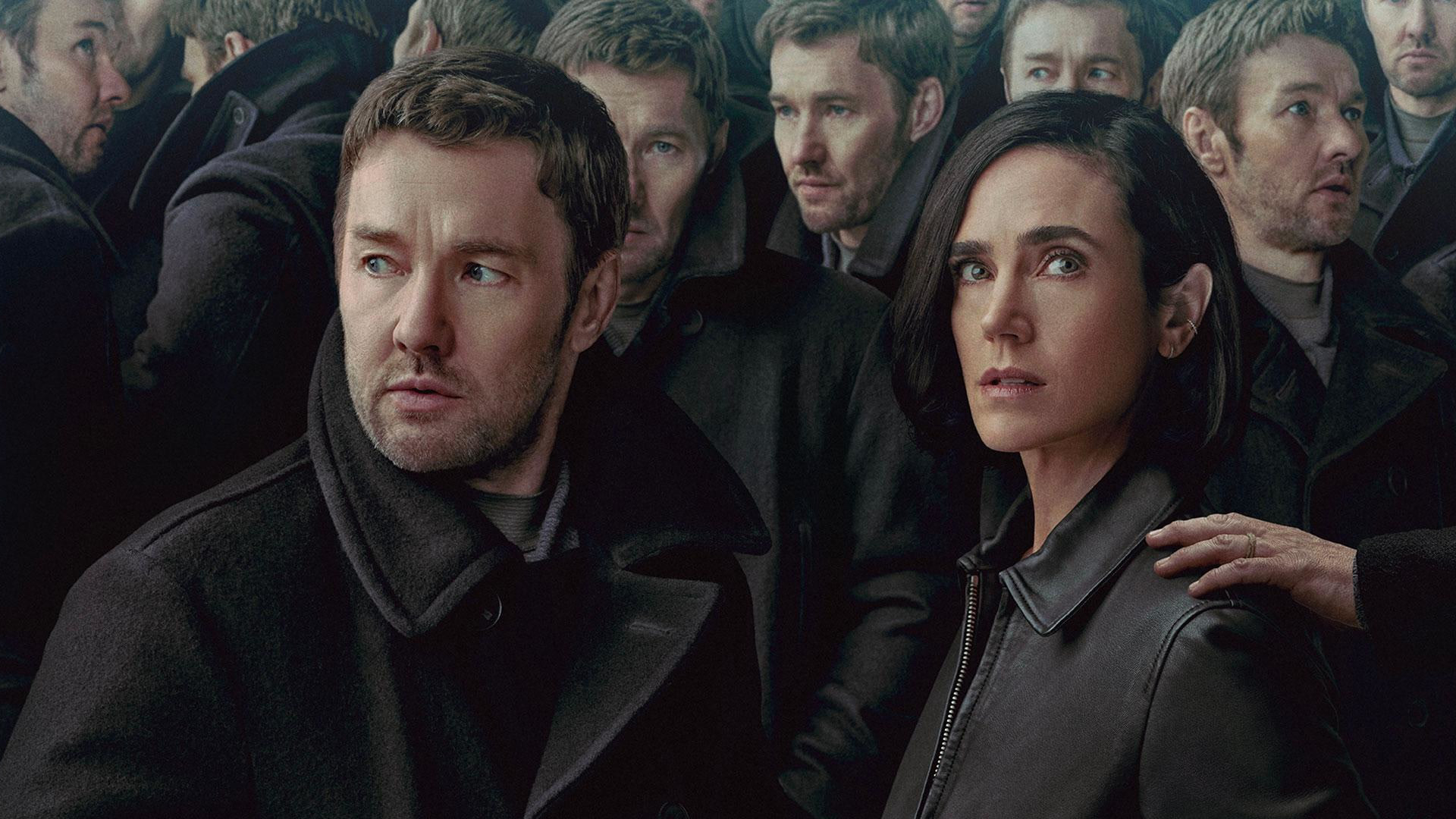 Joel Edgerton and Jennifer Connelly in promotional image for "Dark Matter" season 2