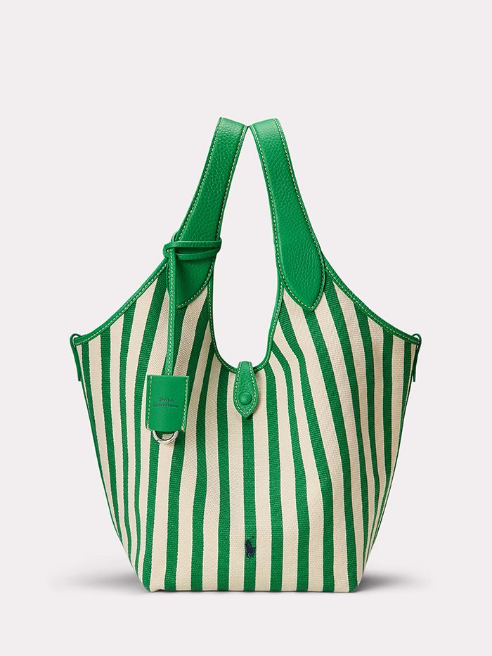 Polo Ralph Lauren, Polo Play Striped Canvas Tote
