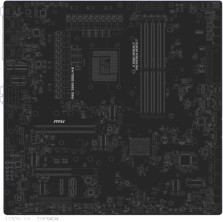 Ảnh chụp PCB thần thánh của MSI Z690