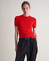 Rise &amp; Fall, Women's Superfine Merino Wool Knitted T-Shirt