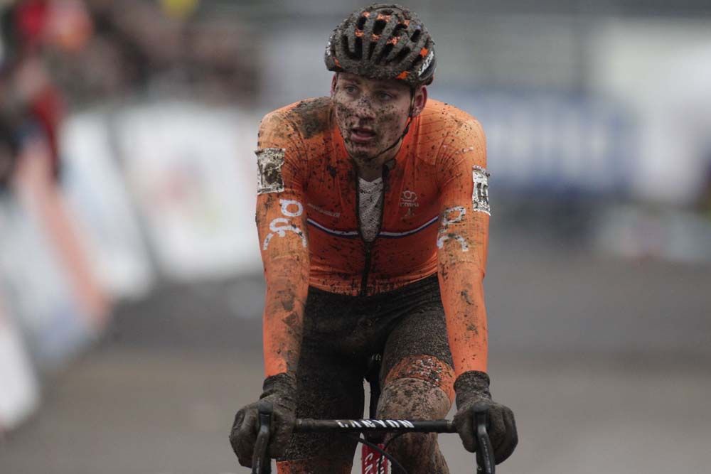 Mathieu Van Der Poel (Netherlands) had to settle for third