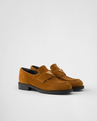 Suede Loafers