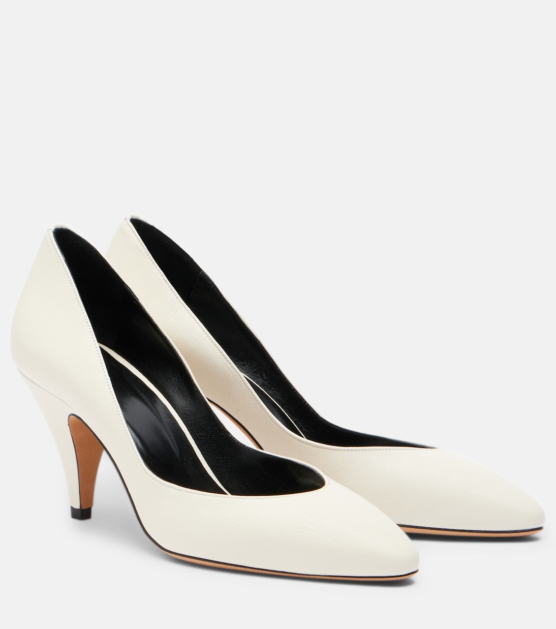 Haze Leather Pumps