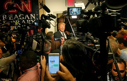 Donald Trump, the center of attention? 