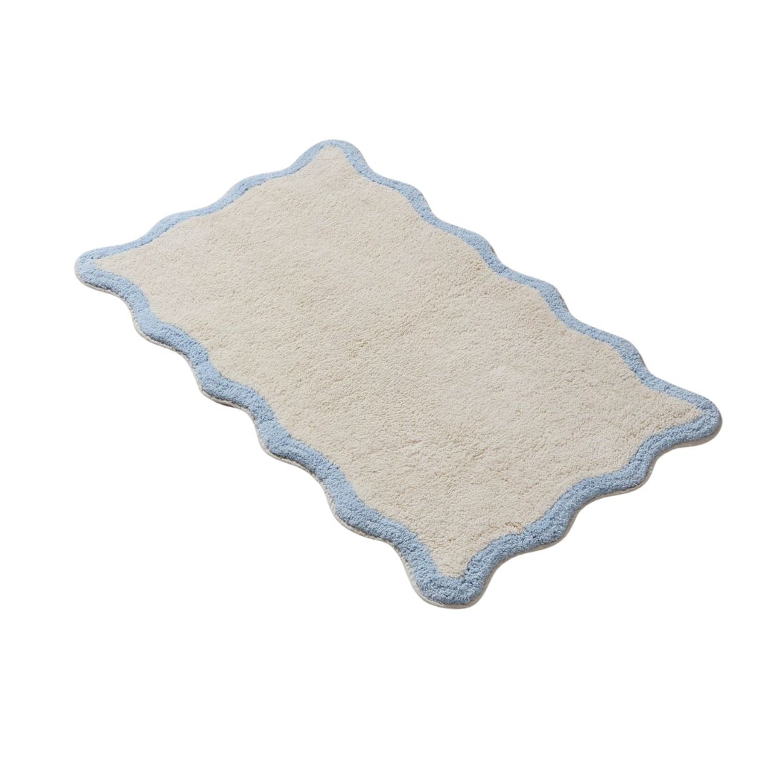 DUSK, Kos Scalloped Bath Mat 