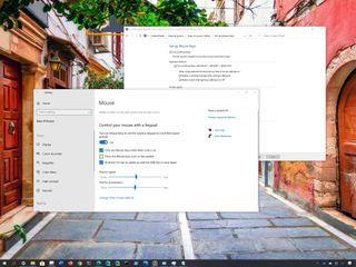 Windows 10 with Mouse Keys enabled