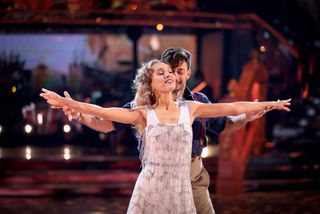 Rose and Giovanni in Move Week on Strictly Come Dancing